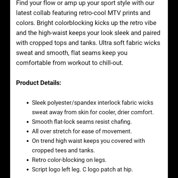 Champion MTV Limited Edition Pants - Picture 7 of 15